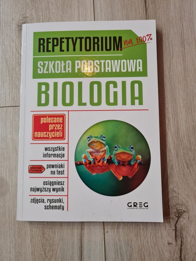 Repetytorium, Szkoła podstawowa Biologia