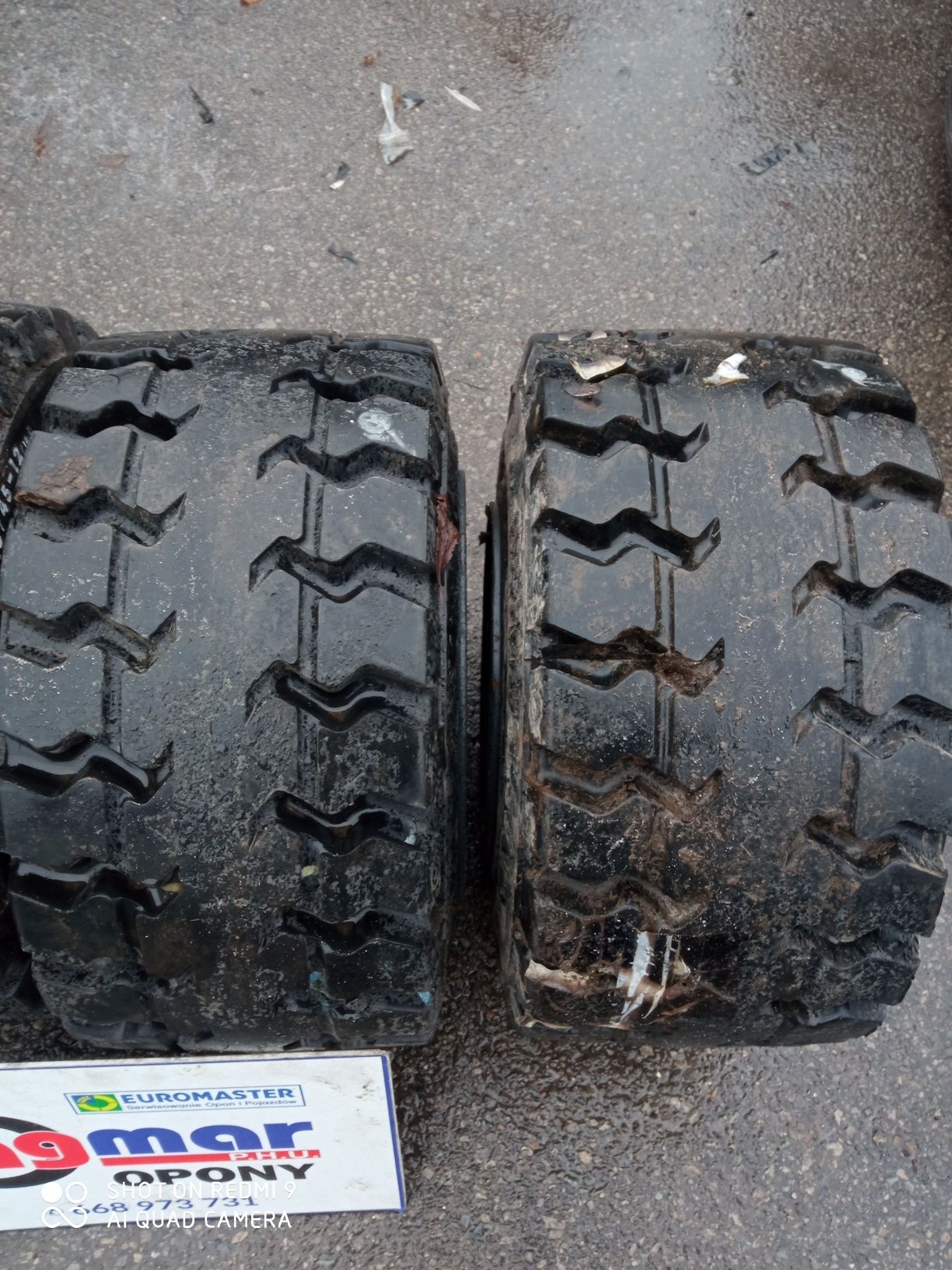 315/45-12 Continental koła pełne wózek widłowy 2 sz