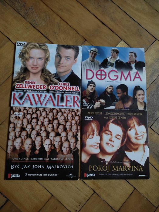 Cd dvd kawaler Dogma być jak John Malkovich pokój Marvina