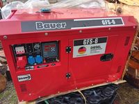 Gerador insonorizado Bauer de 6/6.5 KVA