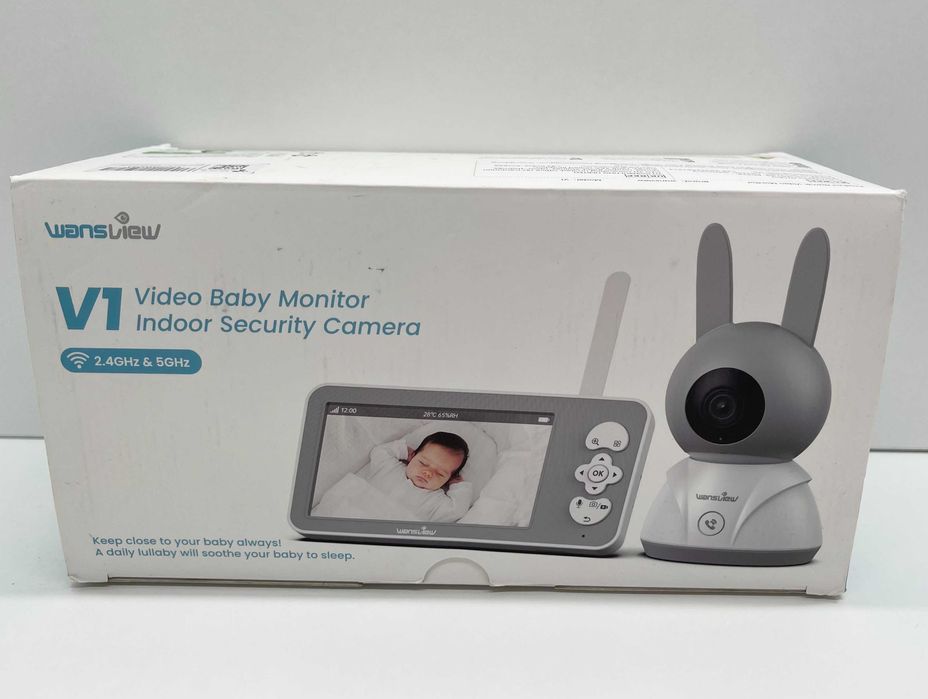 Niania elektroniczna WansView V1 WiFi Tryb nocny kołysanki 2MP 5V