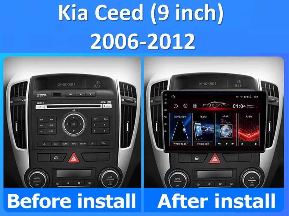 Radio samochodowe Android Kia Ceed (9") 2006.-2012