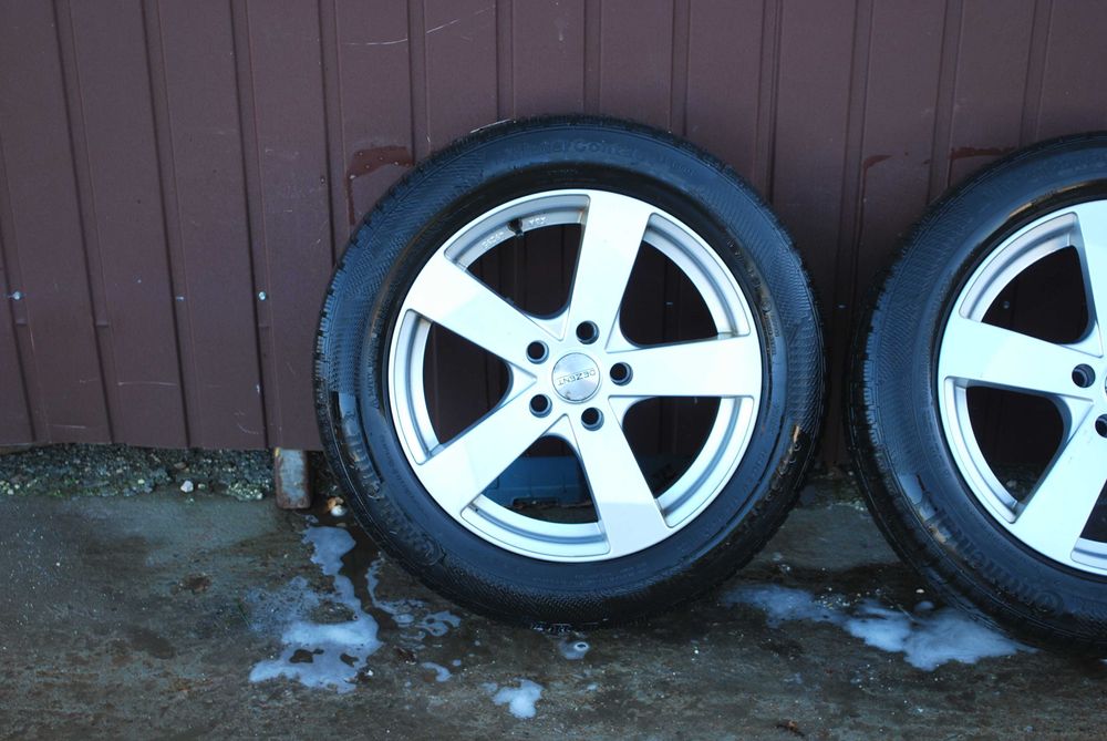 Koła 225/55 R17 5x115 Alufelgi + opony zimowe 7Jx17H2 ET43 70,1mm