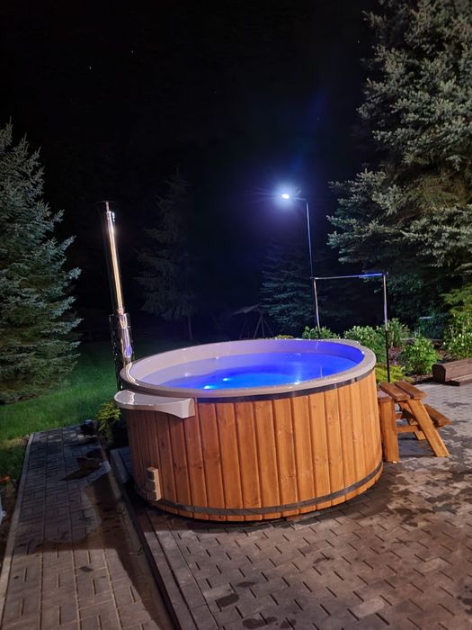 Balia ogrodowa 2m jacuzzi beczka sauna basen