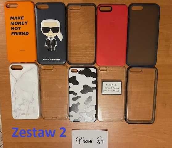Etui, case, obudowa do iPhone 7/ 8 plus - 10 szt. - super cena!