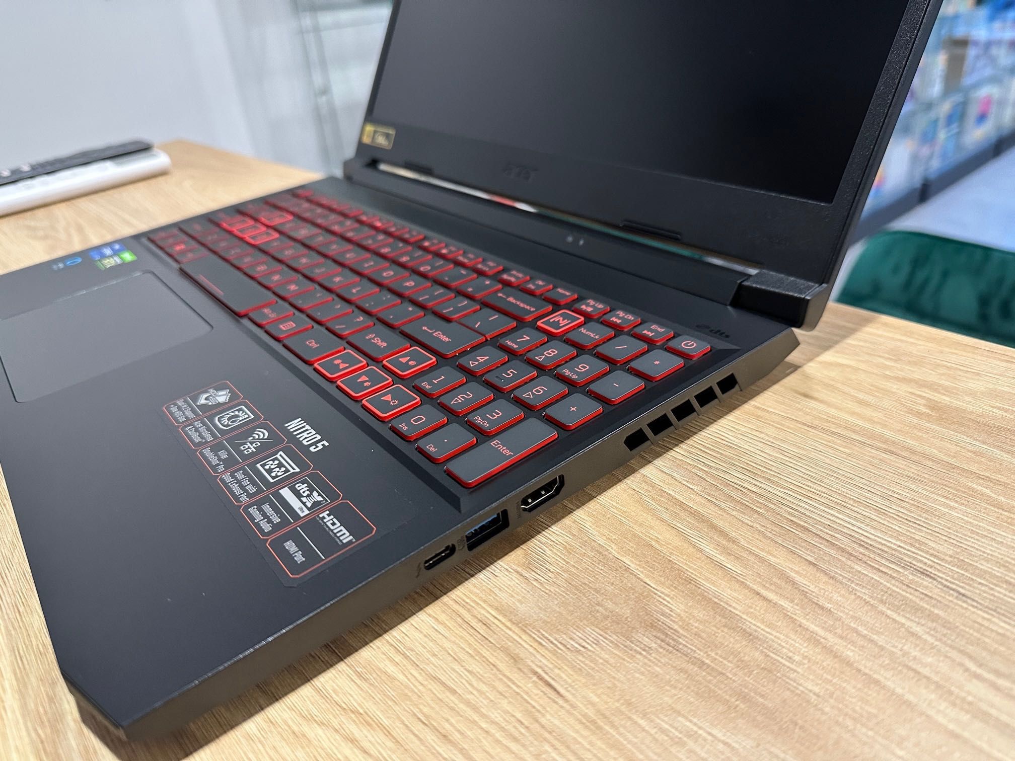 ACER Nitro 5 15.6" i5-11400H 8GB RAM 512GB SSD GeForce RTX3050Ti Sklep