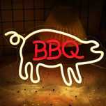 Neon led BBQ napis