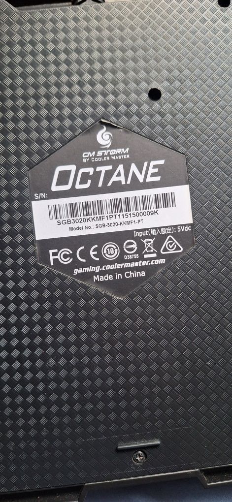 Teclado octane membrana