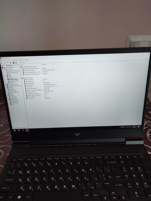 Ноутбук HP Victus 16. AMD Ryzen 7 5800H. RTX 3060-6GB. Ram32. SSD 1tb