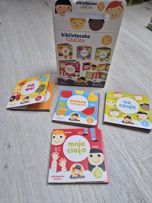 Biblioteczka Czuczu dla dzieci 1+