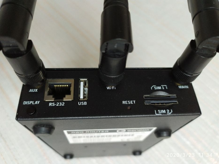 Роутер Geneko GWR-462-2W - GPRS / EDGE, LTE (4G), UMTS, HSPA (3G)