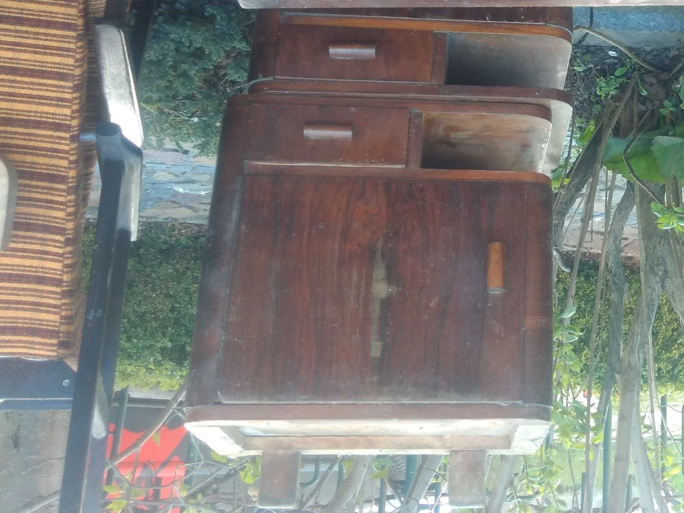 para starych szafek nocnych, nakastliki, art deco, vintage, PRL