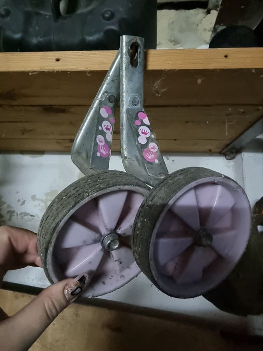 Велосипед колеса 14 рожевий розовий