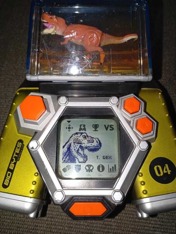 Bio Bytes T-Rex Dinosaur eletrônico portátil