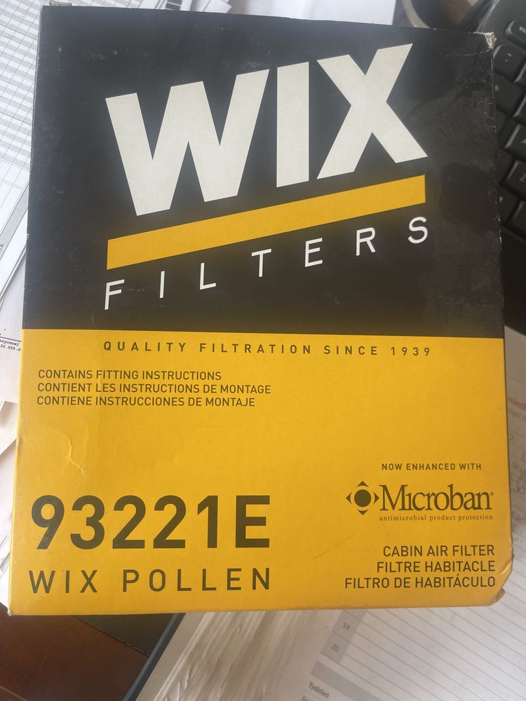 Filtr kabinowy WIX 93221e SCANIA