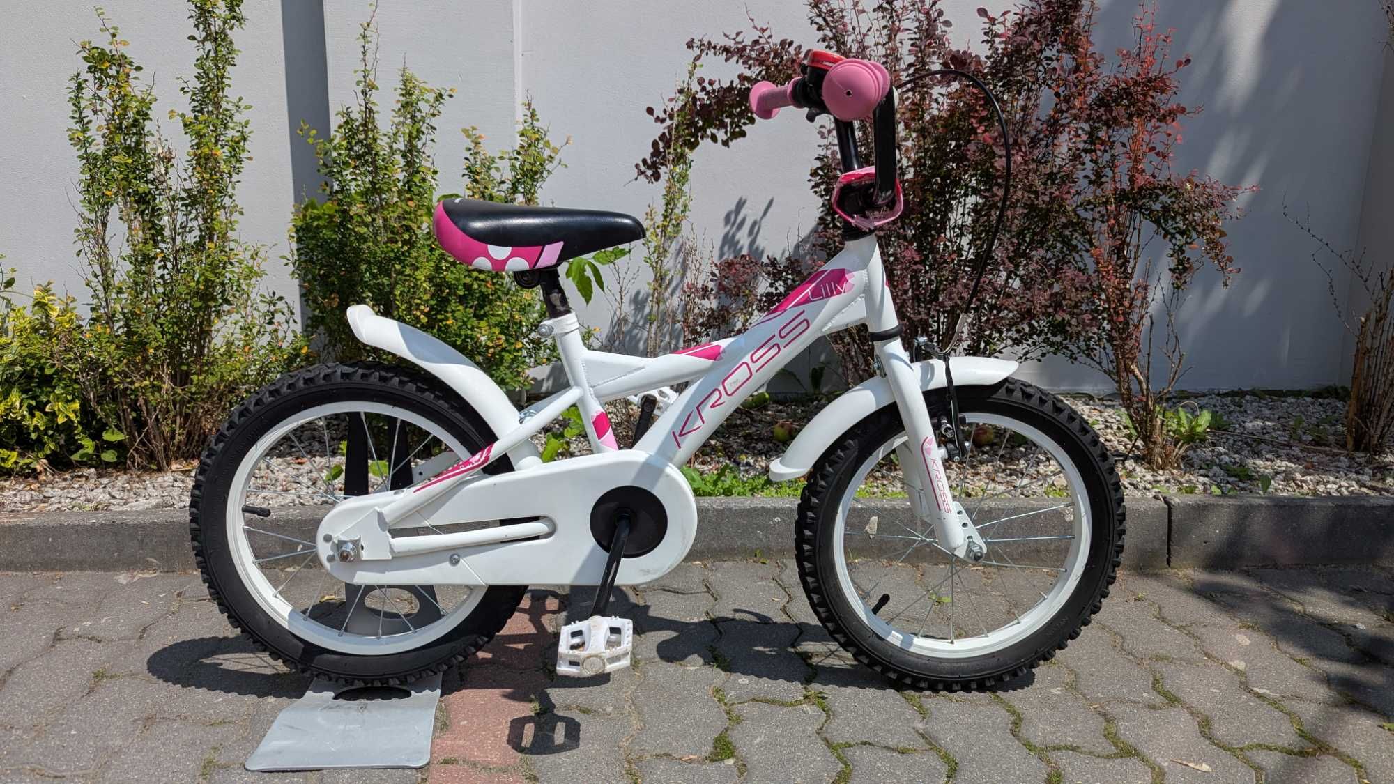 Juniorski dziecięcy rower Kross Lilly 16" koła, rama 10 cali