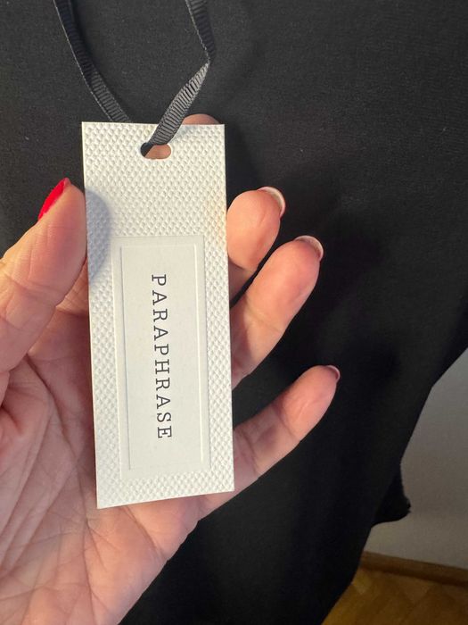 NOWA cekinowa koszulka na grubych ramiączkach PARPHRASE L