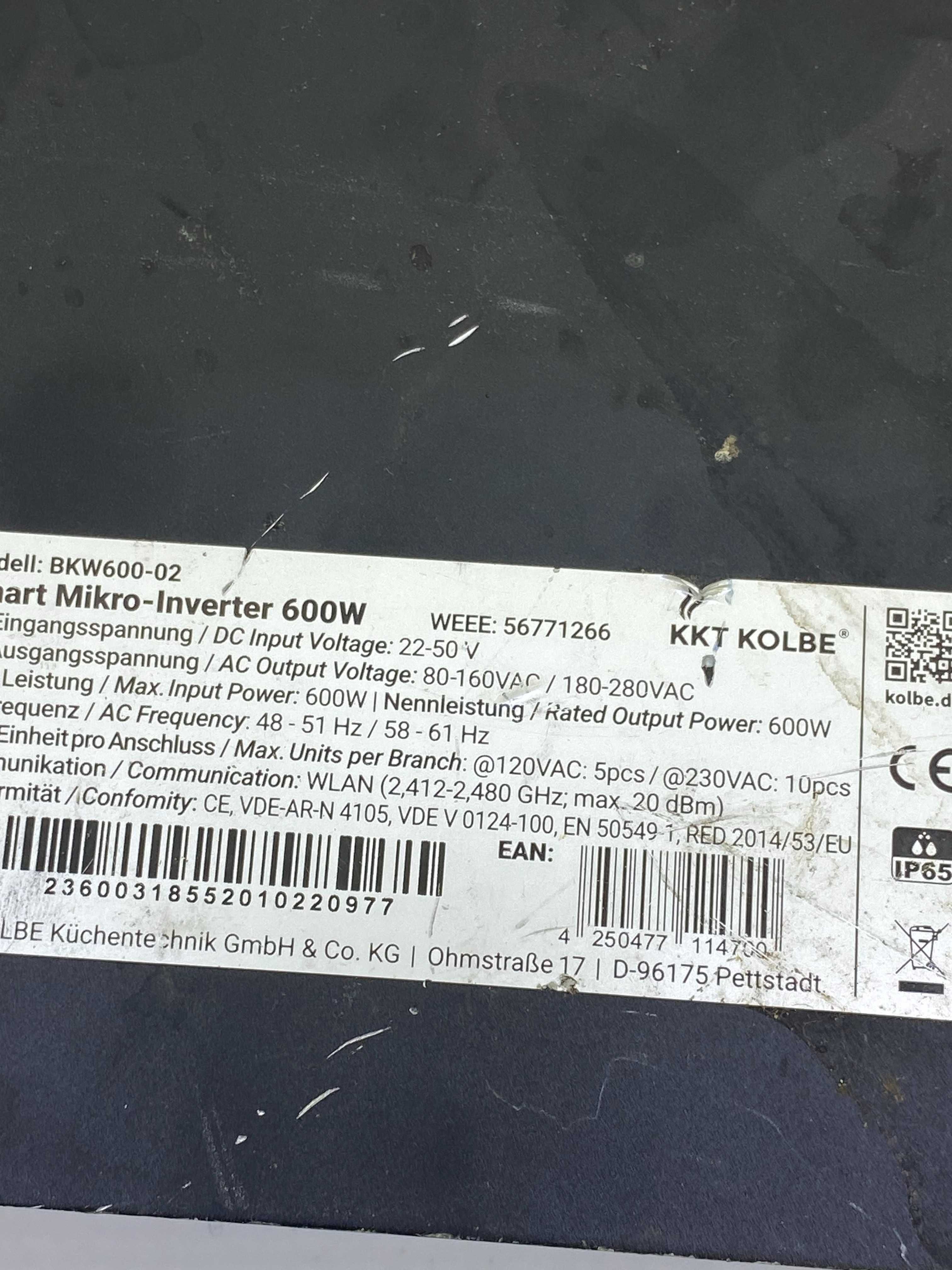 mikroinwerter falownik kkt kolbe 600w