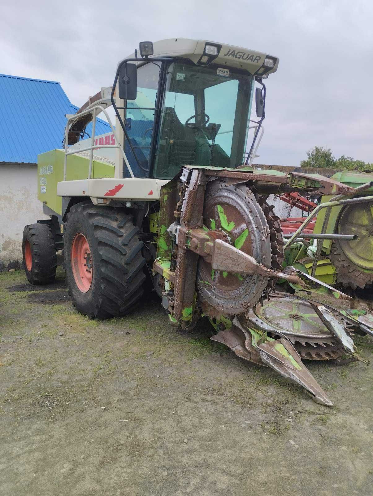 Комбайн кормозбиральний Claas Jaguar 850, КА30568, МЦ-0010220