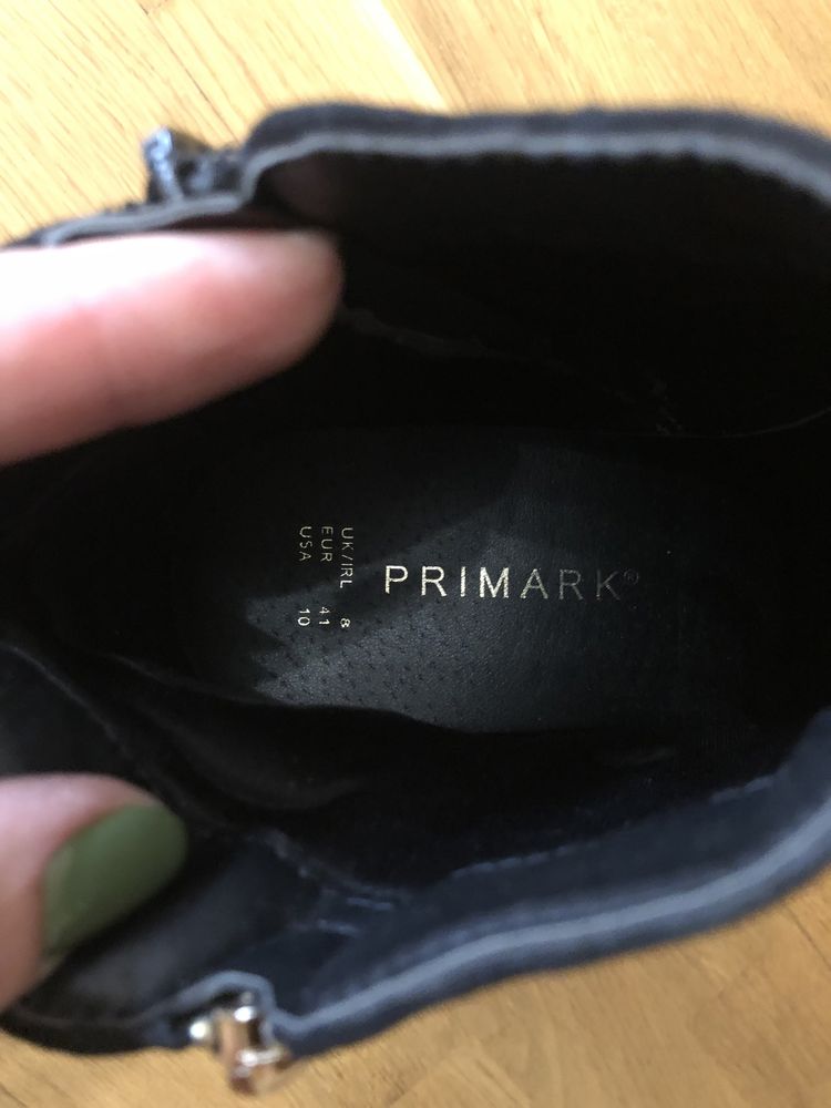 Подарунок нові демісезонні черевики сапожки чобітки Primark розмір 41