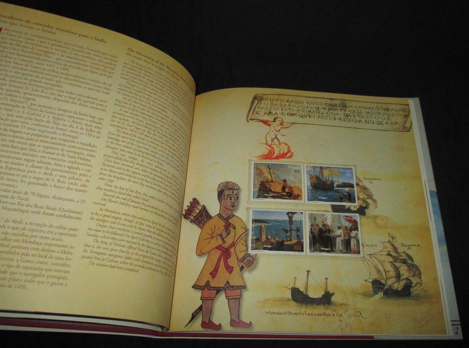Livro Portugal em Selos 1997 Correios CTT