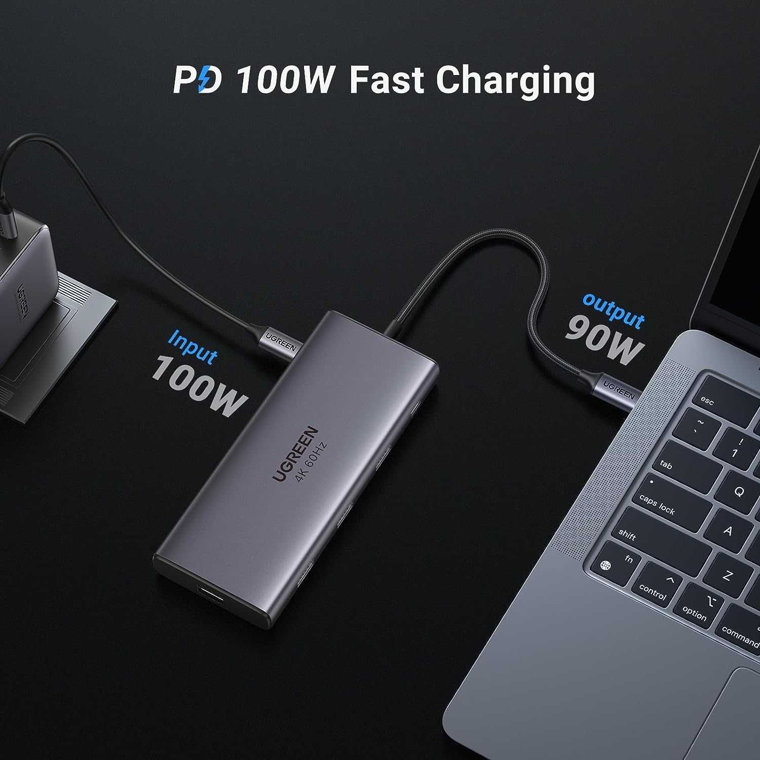 UGREEN 15532 Revodok Pro 109 Hub USB C 9 w 1