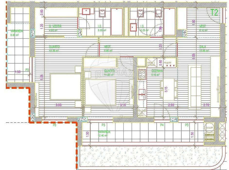 Apartamento T2 para venda