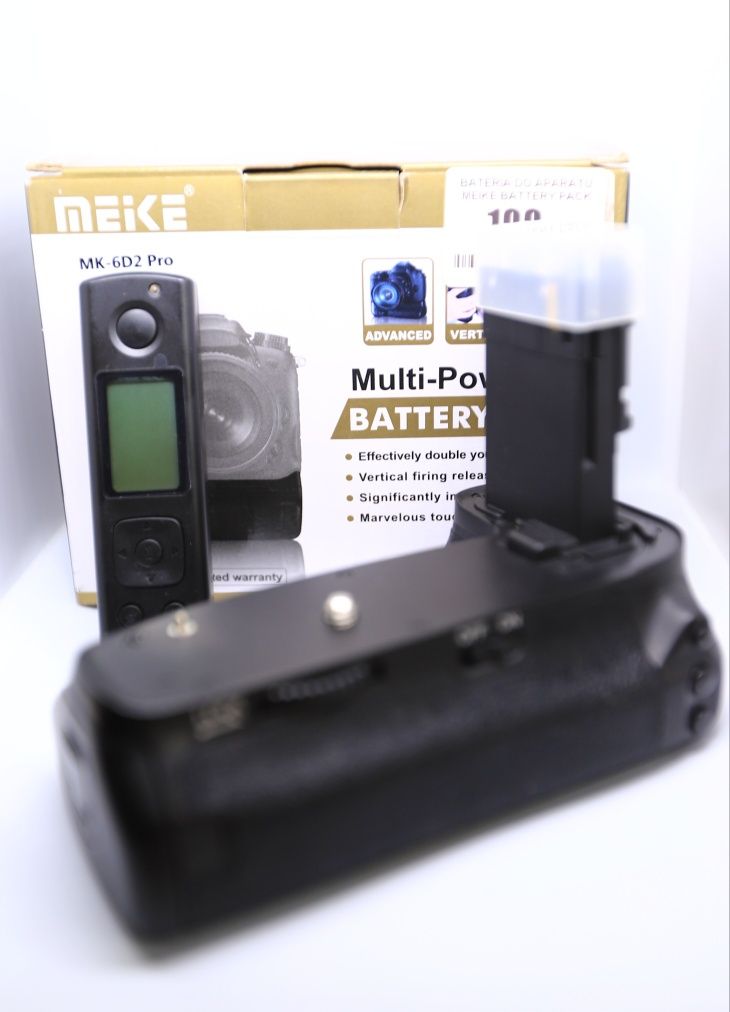 Canon 6D mk2 - Grip Meike.