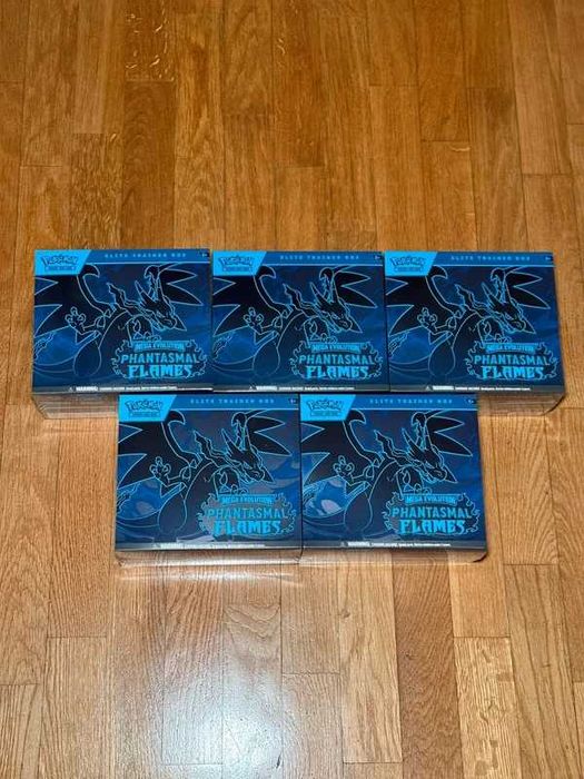 Pokémon TCG Phantasmal Flames Elite trainer Box x5