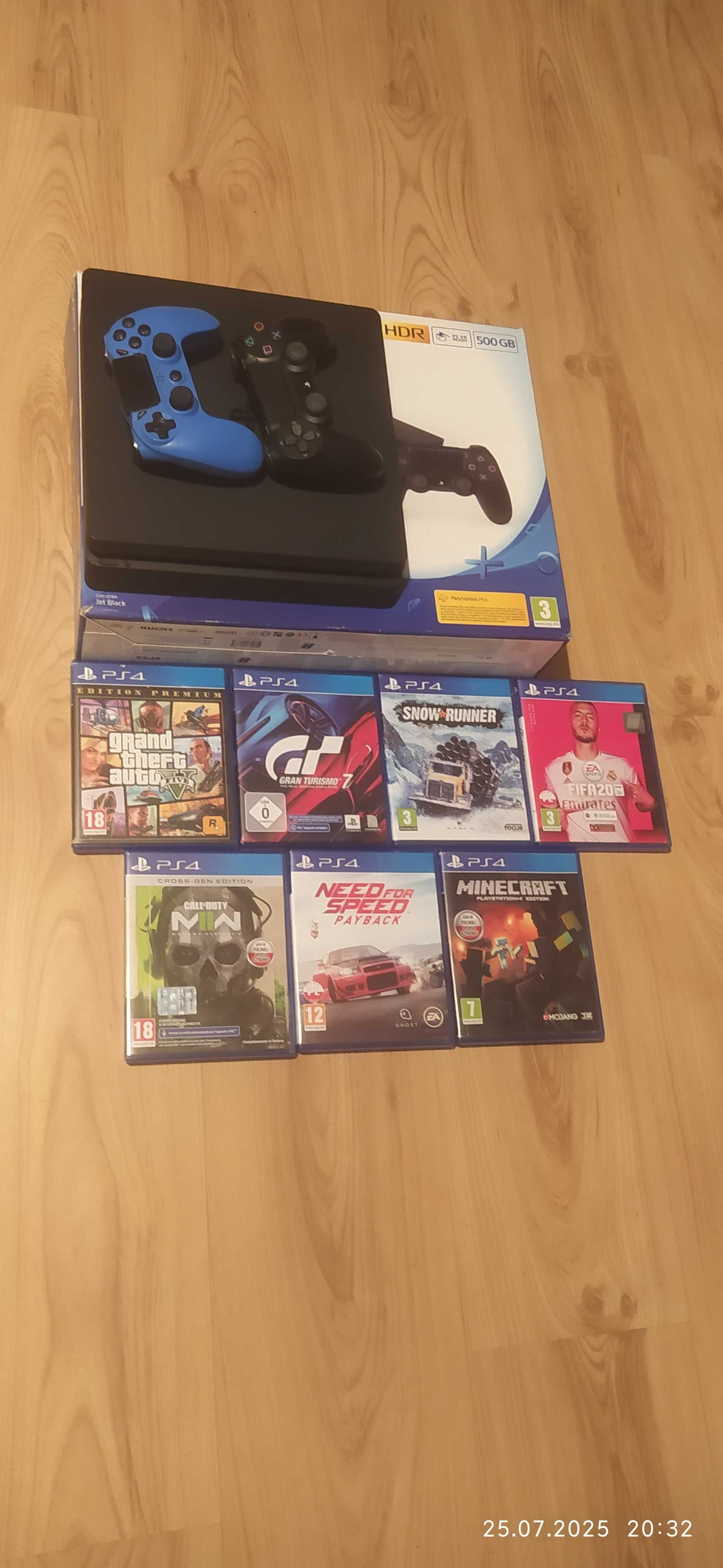 PlayStation 4 + gry
