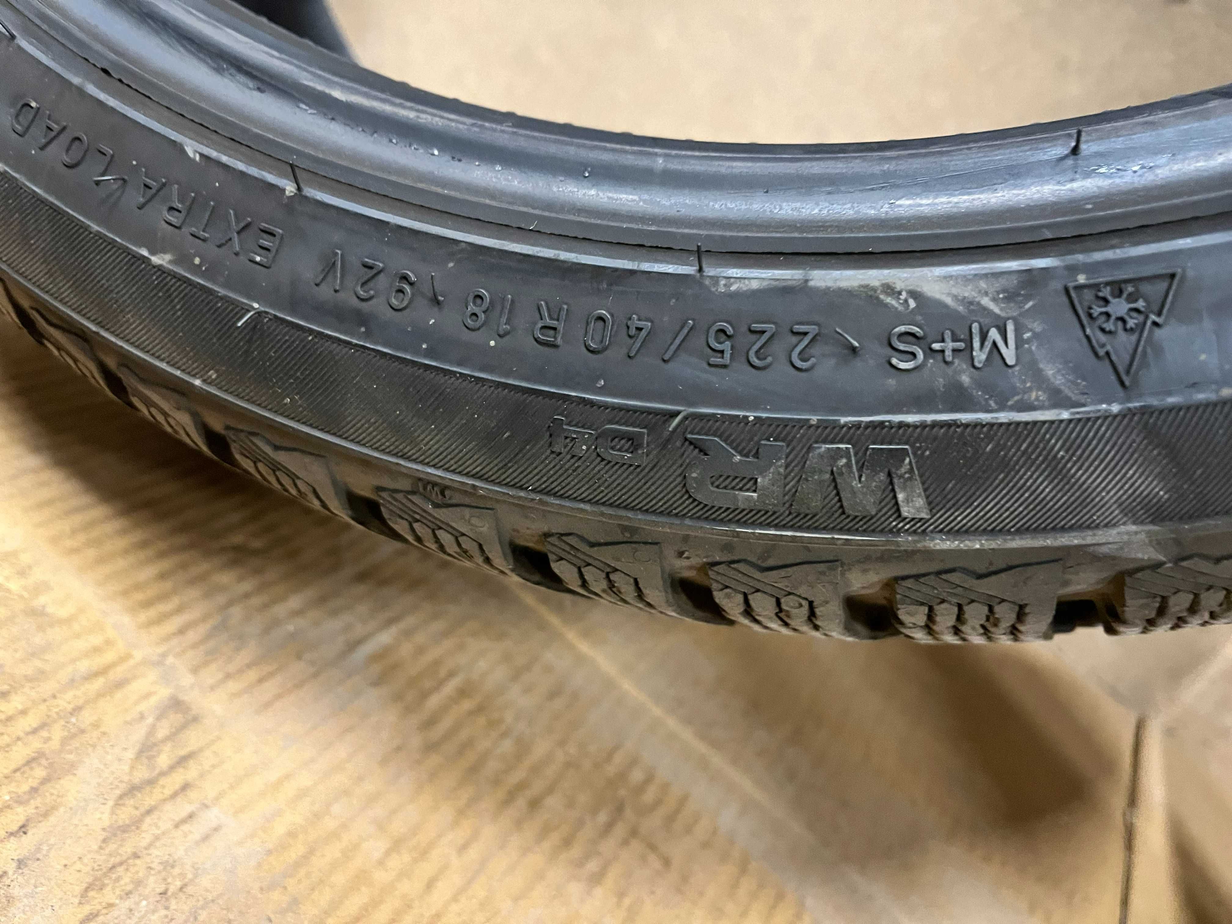 Opony NOKIAN 225/40R18 5mm zimowe