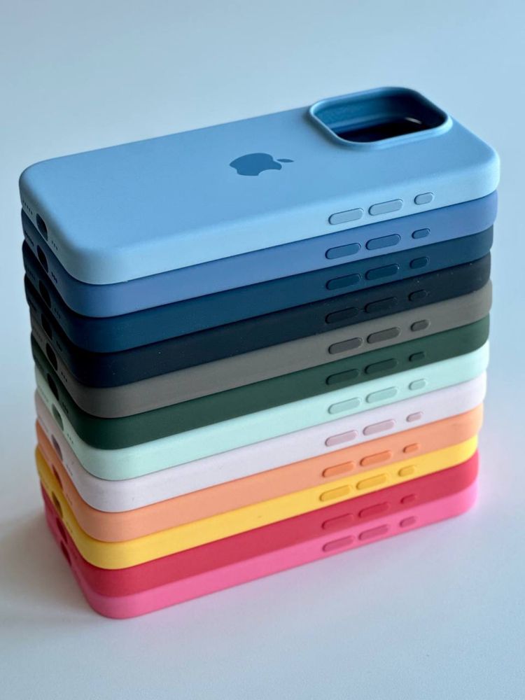 Silicone case original iPhone 16 Pro Max MagSafe айфон про макс чехол