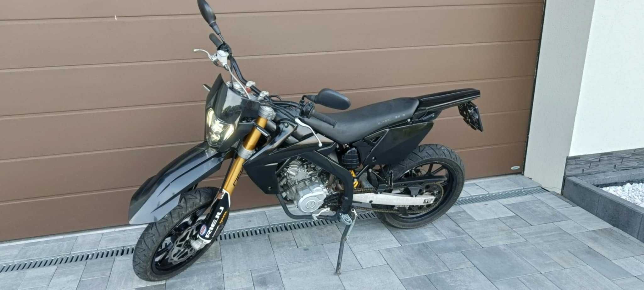 Rieju Marathon 125 MRT z 2016 roku z Austrii (silnik Yamaha WR)
