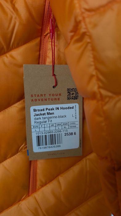 Kurtka puchowa Mammut Broad Peak IN Hooded Jacket Men L