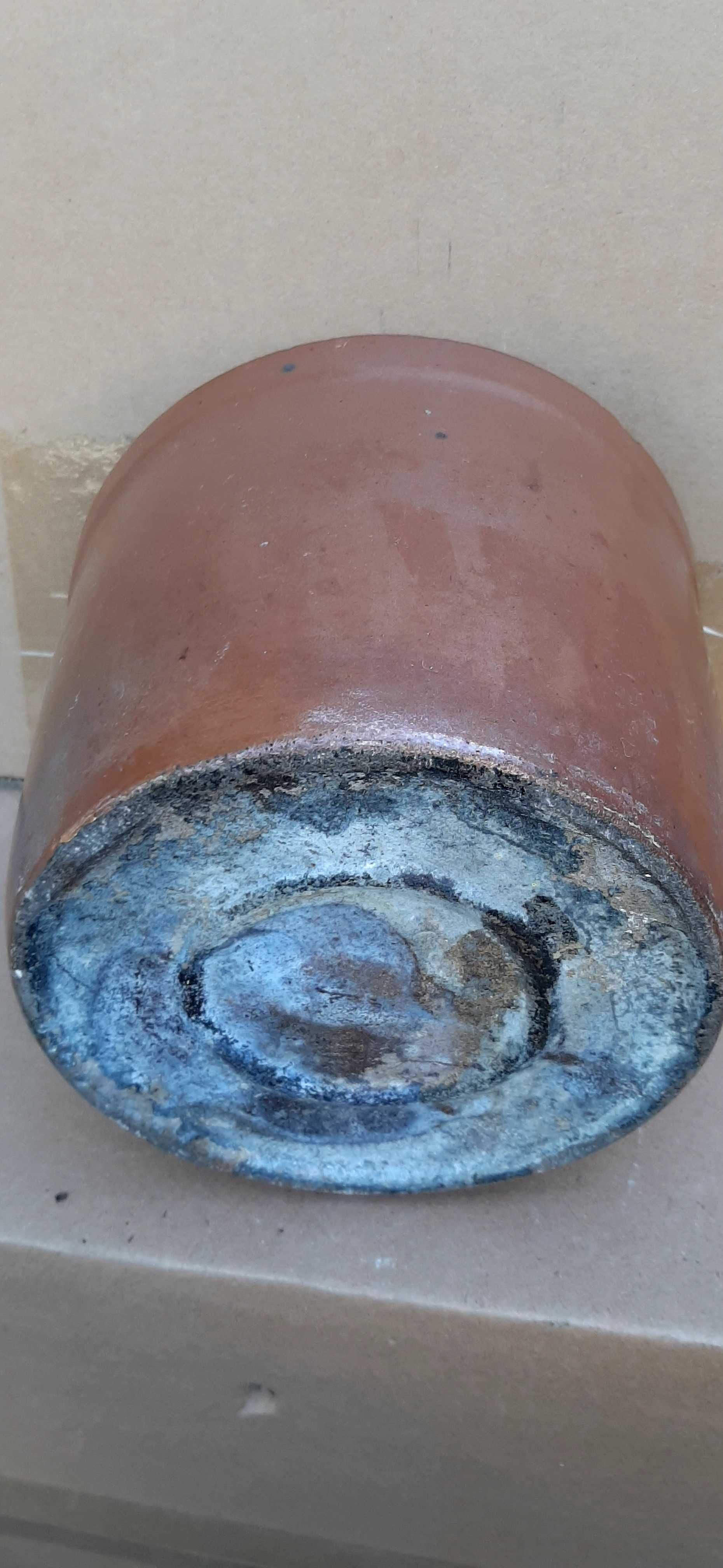 Dzbanek ceramiczny z uchem Bochnia prl.