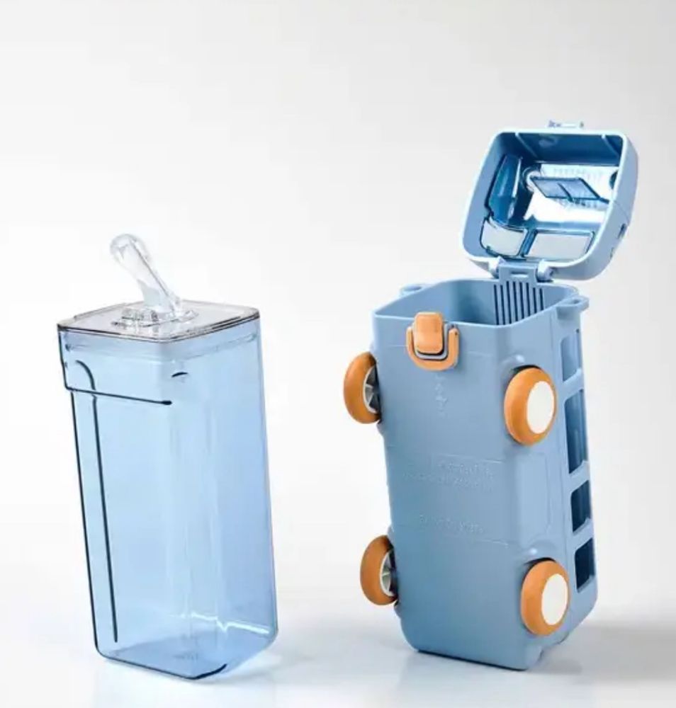 Поильник детская бутылочка для воды Дитяча пляшка для води синя