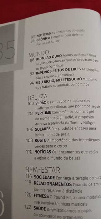 Revista Máxima de 2016