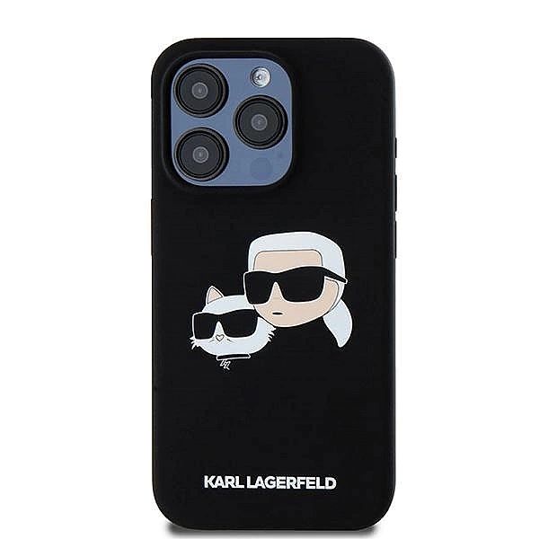 Etui Karl Lagerfeld Silicone Karl&Choupette MagSafe na iPhone 15 Pro M