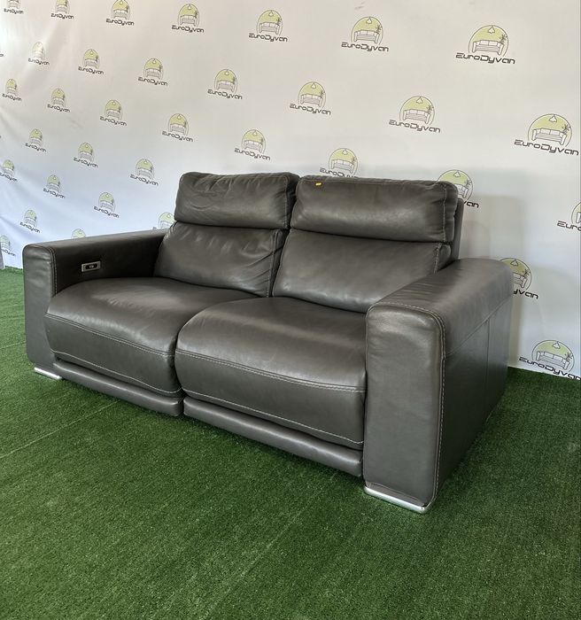 Сучасний диван електро реклайнер темно-коричневого кольору з Німеччини