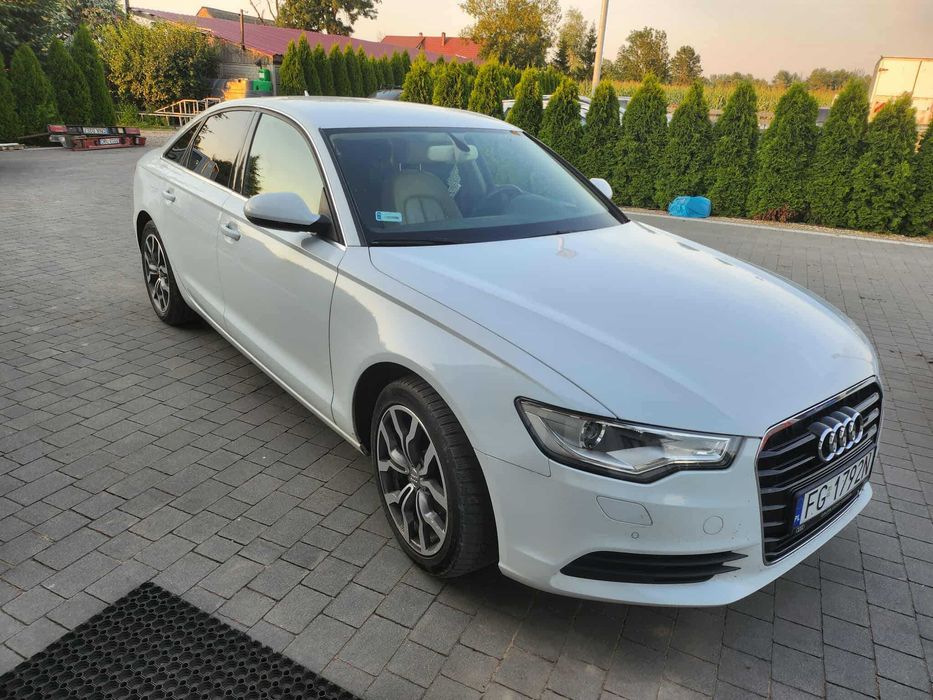 Audi a6 c7 2.0 sedan Biała Piękna 2012r