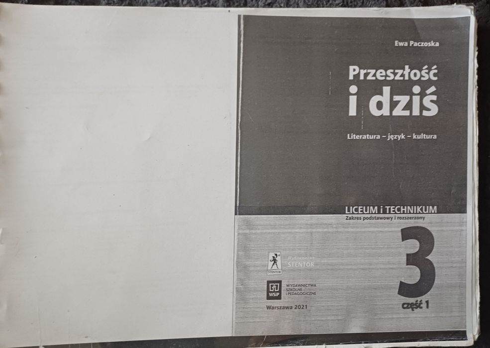 Przeszłość i dziś klasa 3 część 1