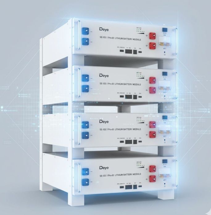 ‼️Акумулятор Deye ‼️LiFePO4 51.2V 100Ah SE-G5.1 Pro-B — новий, оригіна