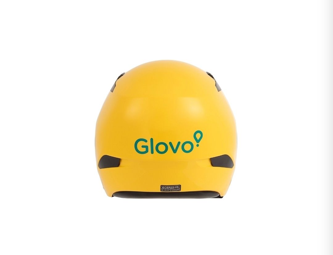 Capacete glovo novo