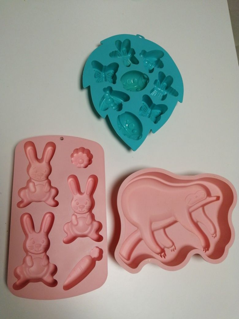 Formas de silicone animais