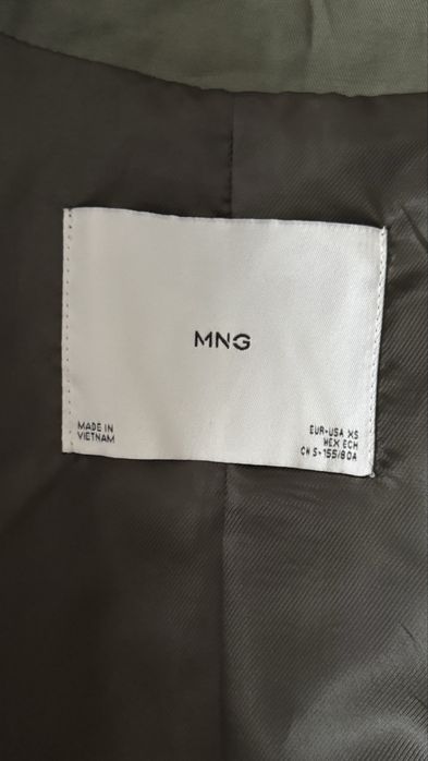 Плащ тренч mango xs