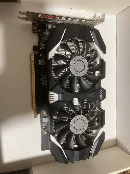 MSI Nvidia GTX1050ti 4gb GDDR5 128bit OC