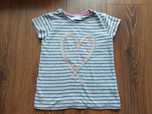 T-shirt dziewczęcy 5.10.15 rozmiar 116, raz ubrany