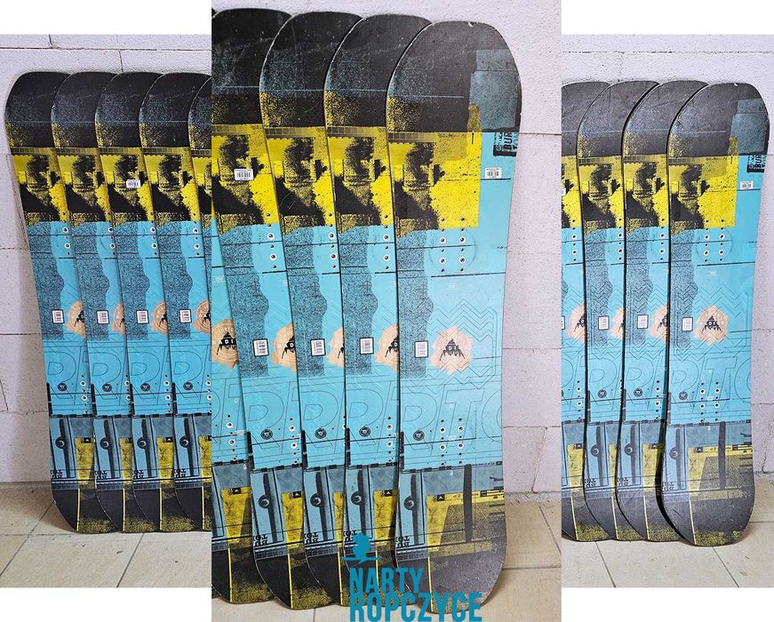 NartyRopczyce DESKA 120 BURTON RADIUS Flat Top Snowboardowa Pakiet