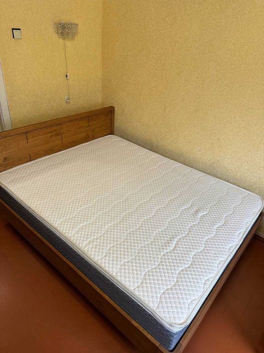 Ліжко Лауро 1600*2000 вільха колір олія-горіх