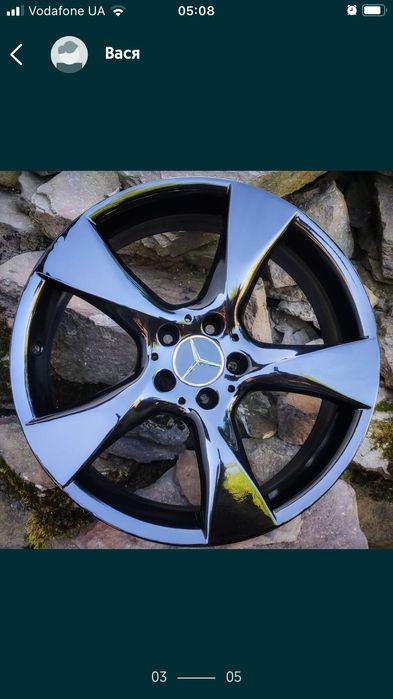 19 5 на 112 диски титанові на Мерседес